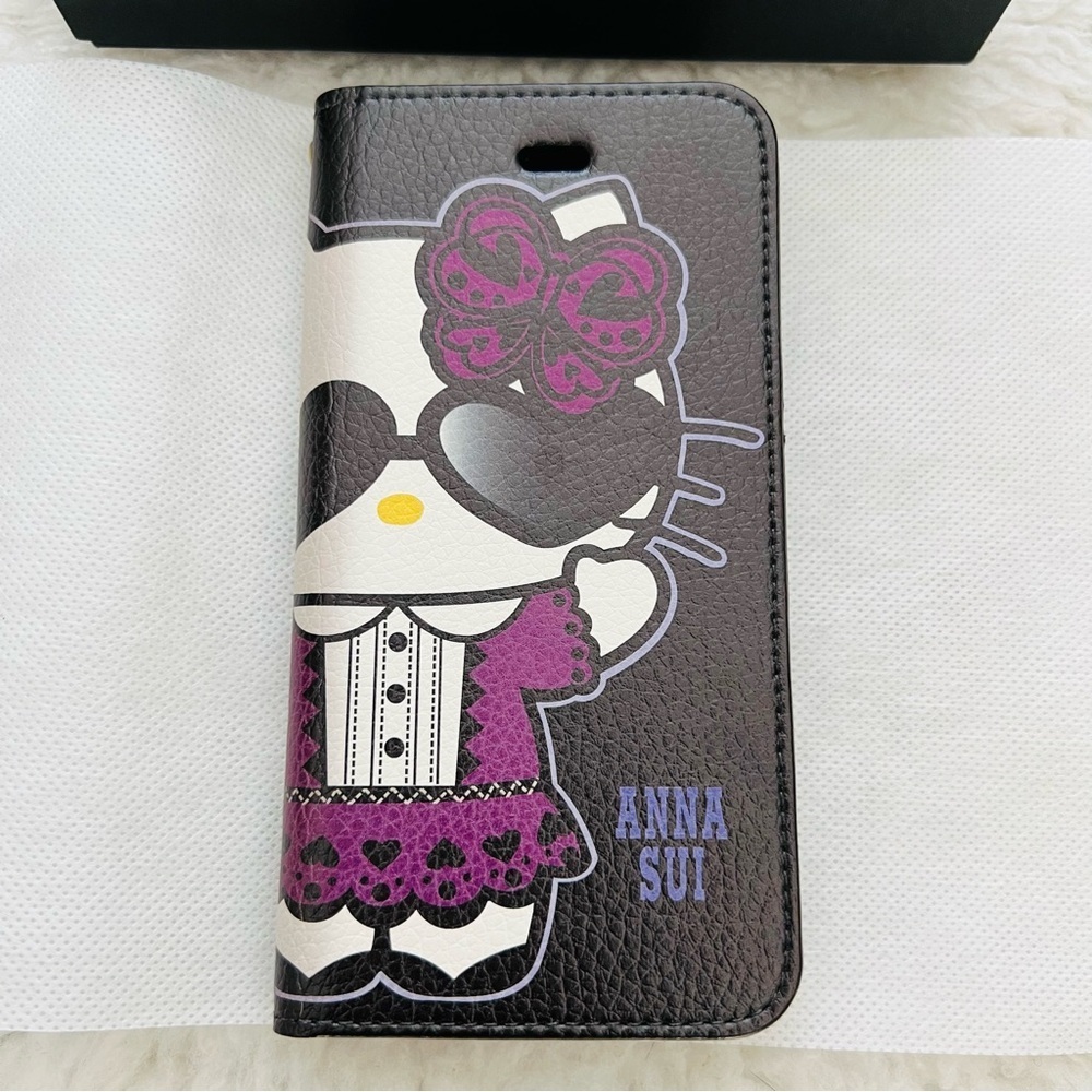 Anna Sui Hello Kitty Colaboration Cards/Mirror/Phone Case w/ Box - Picture 3 of 11